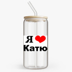 Банка с бамбуковой крышкой