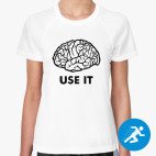 Женская спортивная футболка