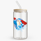 Банка с бамбуковой крышкой