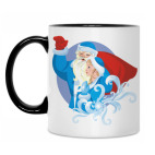 Кружка двухцветная