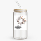 Банка с бамбуковой крышкой