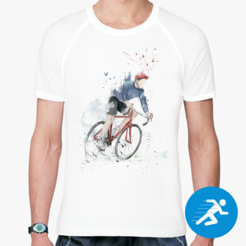 Спортивная футболка Я люблю свой велосипед