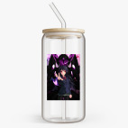 Банка с бамбуковой крышкой