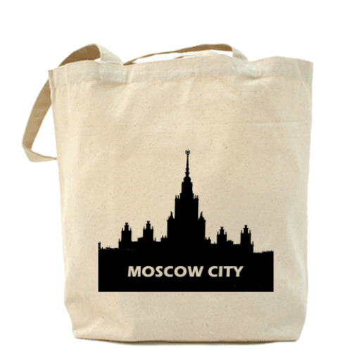 Сумка шоппер Холщовая сумка Moscow