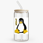 Банка с бамбуковой крышкой