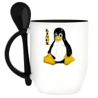 Кружка с ложкой