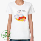Женская футболка органик