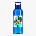 Прозрачная спортивная бутылка