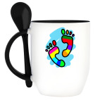 Кружка с ложкой