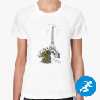 Женская спортивная футболка