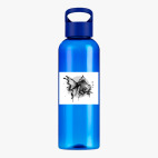 Прозрачная спортивная бутылка