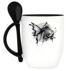 Кружка с ложкой