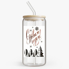 Банка с бамбуковой крышкой