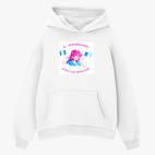 Толстовка худи оверсайз