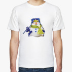 Добрый и пушистый снеговик