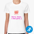 Женская спортивная футболка