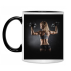 Кружка двухцветная