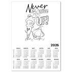 никогда не сдавайся, раскраска