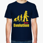 Классическая футболка  Эволюция роботов