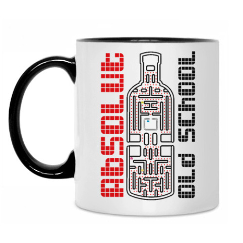 Кружка Absolut Кружка бел/чёрн