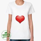 Женская футболка органик