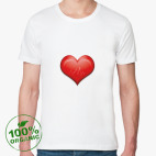 Мужская футболка органик