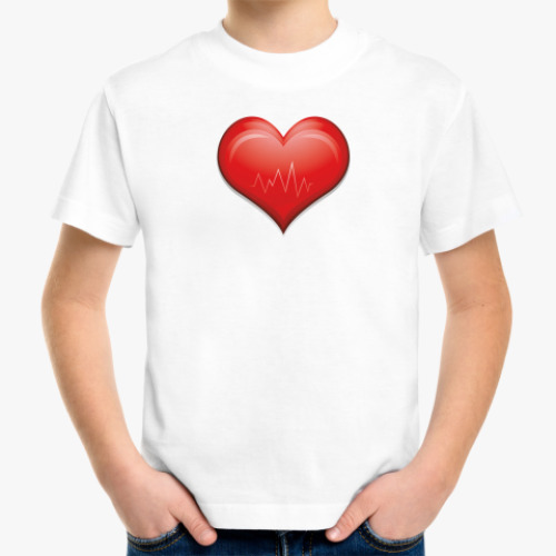 Детская футболка Сердце