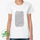 Женская футболка органик