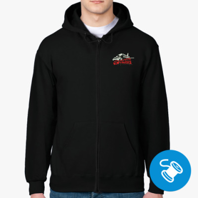 Толстовка на молнии с вышивкой Tundra Truck hoodies