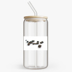 Банка с бамбуковой крышкой