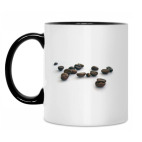 Кружка двухцветная