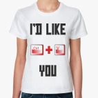 Женская футболка