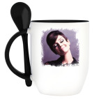 Кружка с ложкой