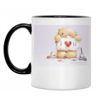 Кружка двухцветная