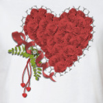 Сердце из цветов