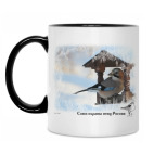 Кружка двухцветная