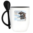 Кружка с ложкой