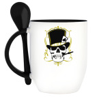 Кружка с ложкой