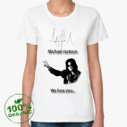 Женская футболка органик