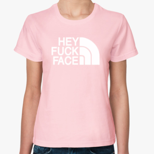 Женская футболка HeyFuckFace