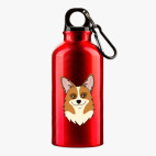 Металлическая бутылка 400 мл UV-DTF