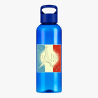 Прозрачная спортивная бутылка