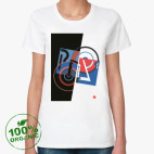 Женская футболка органик