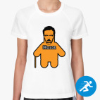 Женская спортивная футболка