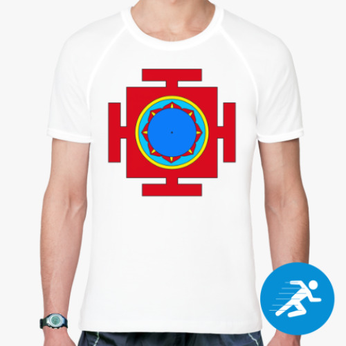 Спортивная футболка Хануман-янтра