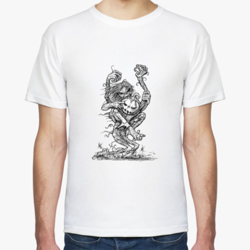 Футболка с принтом «Eddie VS Pumpkin»