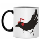 Кружка двухцветная