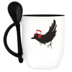 Кружка с ложкой