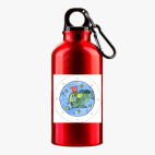 Металлическая бутылка 400 мл UV-DTF