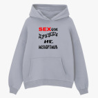 Толстовка худи оверсайз